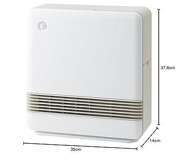 衣類乾燥機能付 W送風 セラミックヒーター ドライヒート CD-T2274WH DRY HEAT（衣類乾燥機能付 W送風セラミックヒーター ドライ